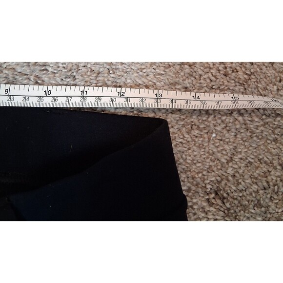 Kerrits Kids Equestrian Pants Tights Solid Black Size L Knee Patch - Picture 8 of 10